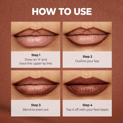 Last Day Buy 1 Get 1 Free Easy Glide Lip Liner - — Creamy, Blendable Color with Smooth Application, Summervibes